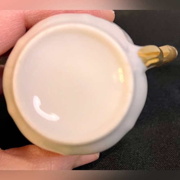 Bridgerton Floral Espresso Chocolate Demitasse Teacup Saucer Set Victorian Cup - Picture 13 of 17